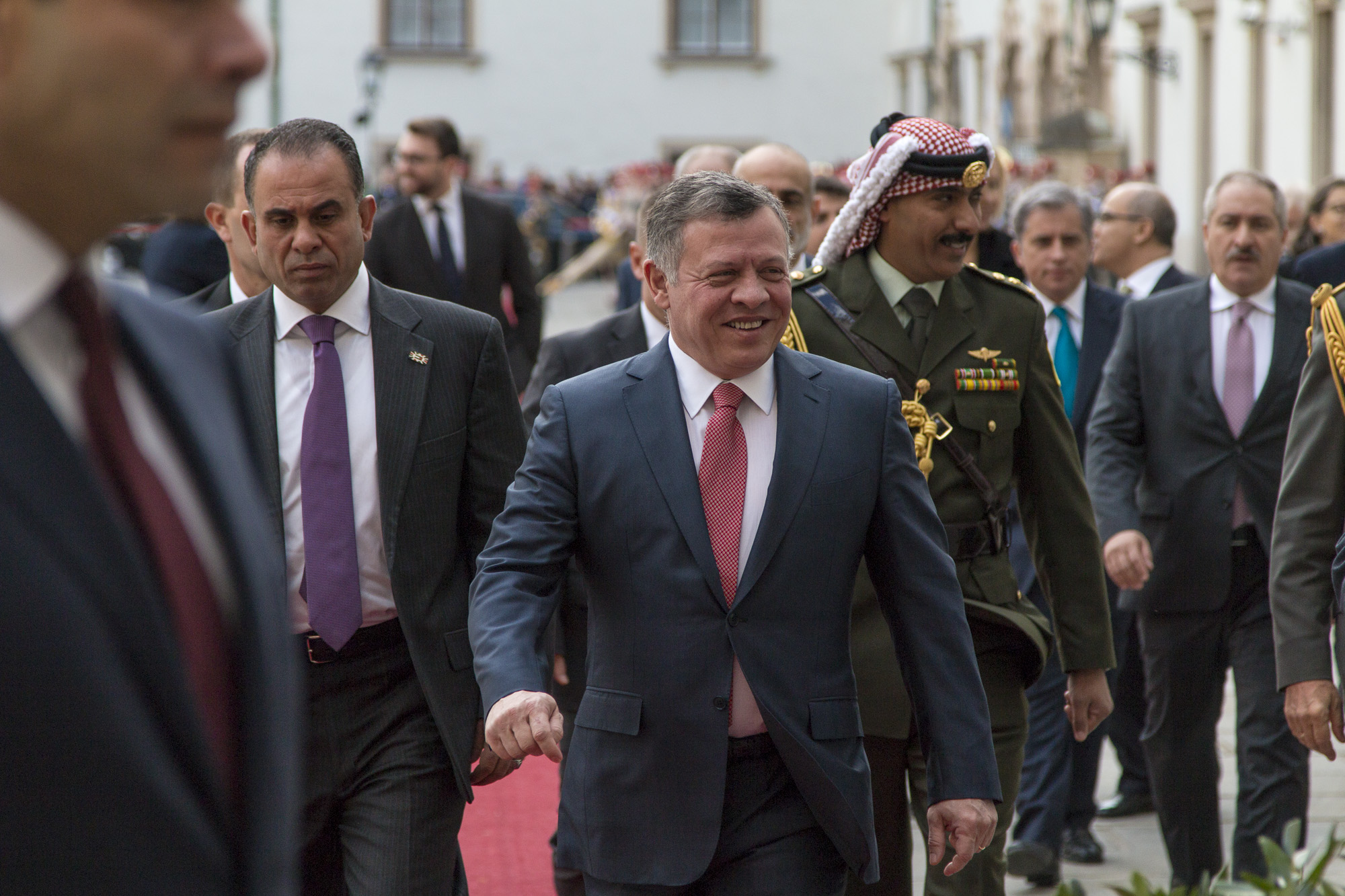 His Majesty King Abdullah II Arrives To The Presidential Palace And Is   22724050479 6b665d471a O (1) 